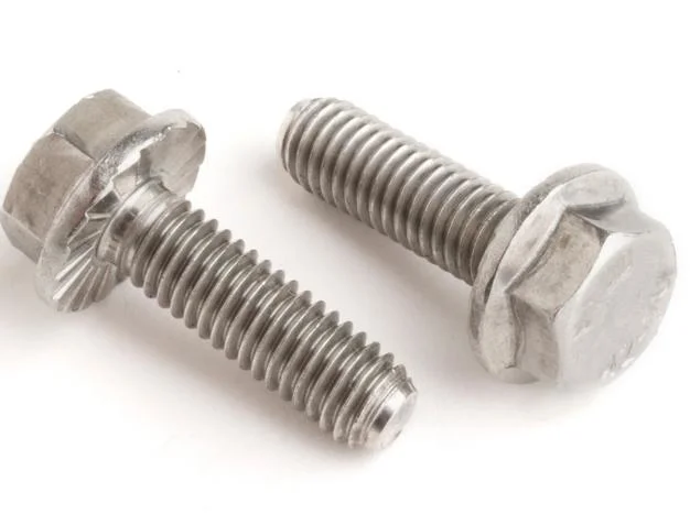 DIN251/ISO15072/DIN34800/6921 Flanged Socket Head Cap Screw/ Allen Bolt Flange Face with Tooth Screws / Cup Head with Cushion Anti-Loose Bolts Stainless Steel