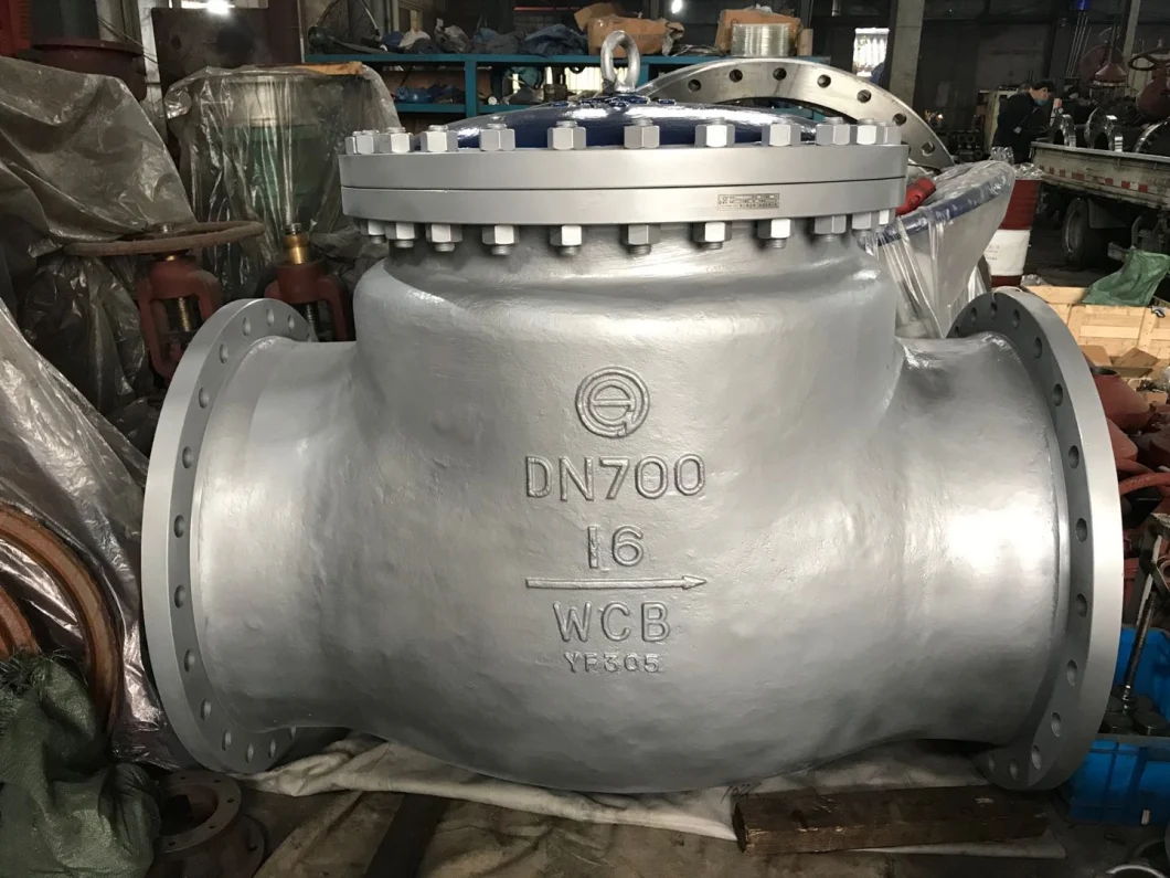 big size check valve flange type H44H-16C DN700 Carbon steel/cast iron/stainless steel