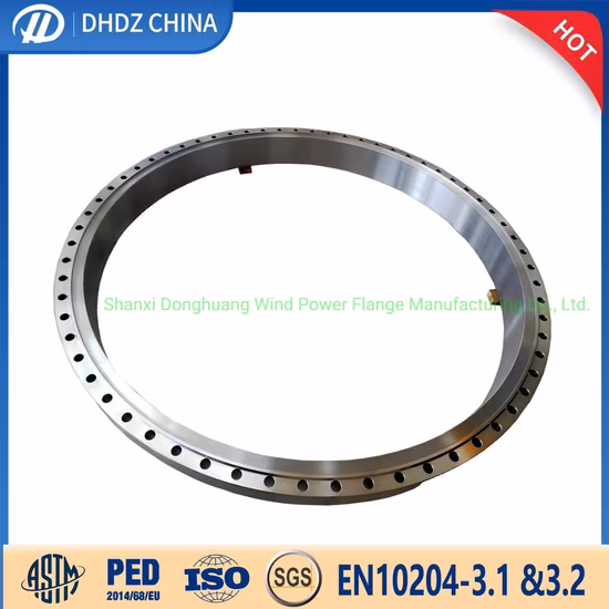 Кованый фланец ANSI B16.47 API605, класс 75, класс 150, надеваемые фланцы под приварную муфту с приварной шейкой